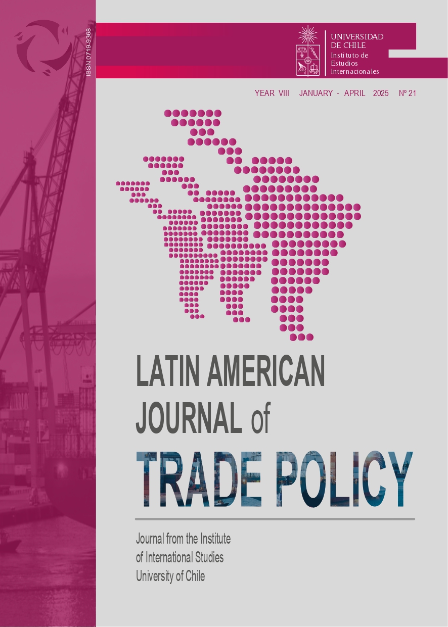 							Ver Vol. 8 Núm. 21 (2025): Latin American Journal of Trade Policy
						